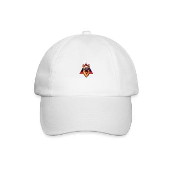 Berger Allemand Chien Noël Cool - Casquette classique - blanc/blanc - Devant