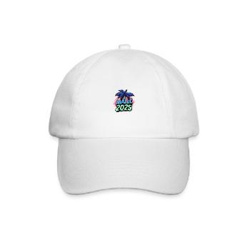 Malle 2025 Palmier de Majorque - Casquette classique - blanc/blanc - Devant