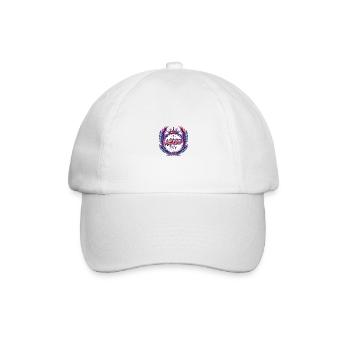 Mexiko Crew Bunt - Baseballkappe - Weiß/Weiß - Vorne