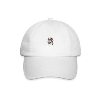 Horse Christmas Funny - Baseball Cap - white/white - Front
