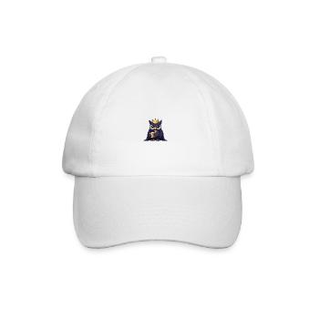 Hibou Bière Drôle - Casquette classique - blanc/blanc - Devant