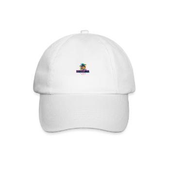 Barcelona 2025 Holiday Palms - Baseball Cap - white/white - Front