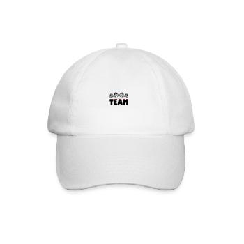 Monkey Beer Team Drinking - Baseball Cap - white/white - Front