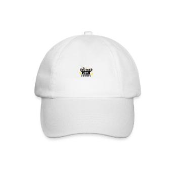 Birthday Party Team - Baseball Cap - white/white - Front
