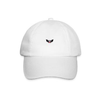 Fledermaus Paar Valentinstag - Baseballkappe - Weiß/Weiß - Vorne