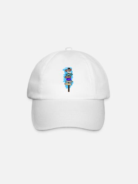 Voyage - Casquette classique - blanc/blanc