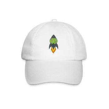 Padel Padel Tennis Padel Mode PADEL TENNIS ROCKET - Casquette classique - blanc/blanc - Devant