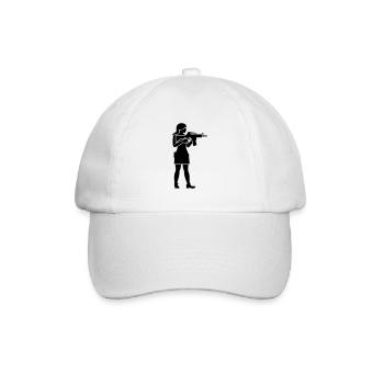 Femme soldat femme - Casquette classique - blanc/blanc - Devant