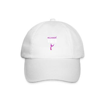 La sirène Vibes. Maîtresse de sirène. Poison - Casquette classique - blanc/blanc - Devant
