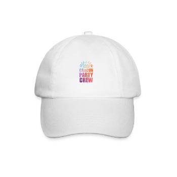 Dicton de l’équipe de la fête de Cancun - Casquette classique - blanc/blanc - Devant