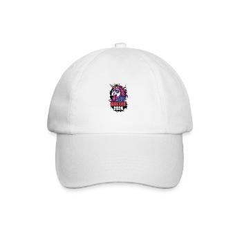 Licorne Grèce 2024 - Casquette classique - blanc/blanc - Devant