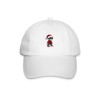 Skeleton Christmas X-Mas - Baseball Cap - white/white - Front