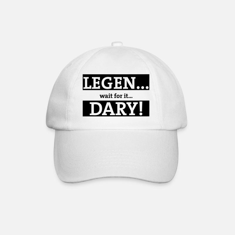 legendary - Casquette classique - blanc/blanc