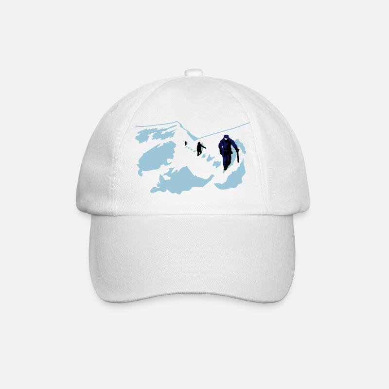 Climbing - Baseball Cap - white/white
