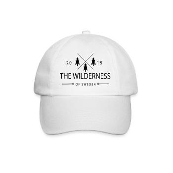 Die Wildnis von Schweden - Baseballkappe - Weiß/Weiß - Vorne