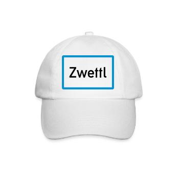 Zwettl - Baseballkappe - Weiß/Weiß - Vorne
