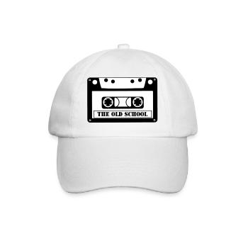 the old school - Baseball Cap - white/white - Front