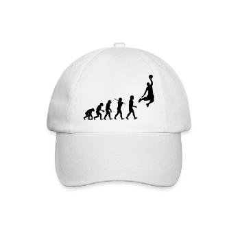 Basketball Dunk Evolution - Baseball Cap - white/white - Front