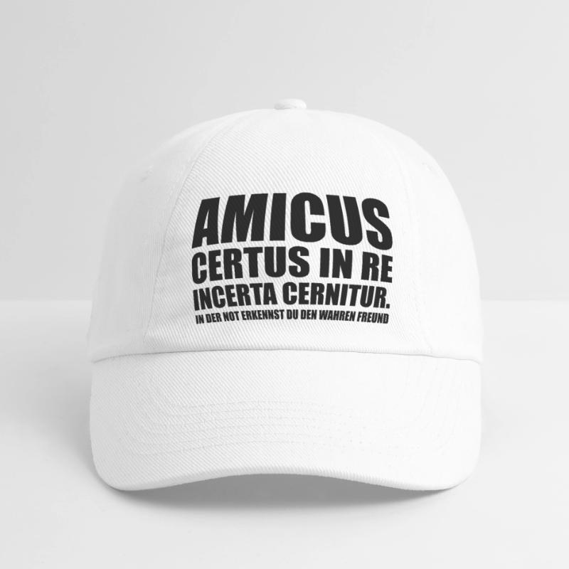 Amicus Certus In Re Incerta Cernitur In Baseballkappe