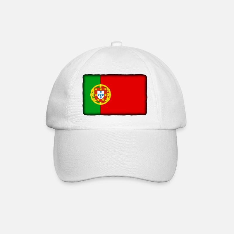 drapeau portugais - Casquette classique - blanc/blanc