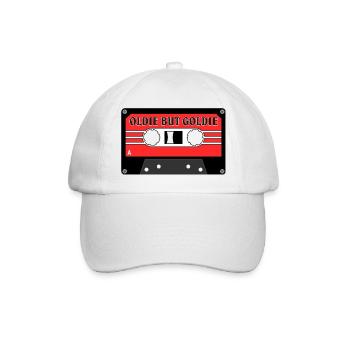 Retro Mixtape 60s 70s 80s OLDIE BUT GOLDIE - Baseball Cap - white/white - Front