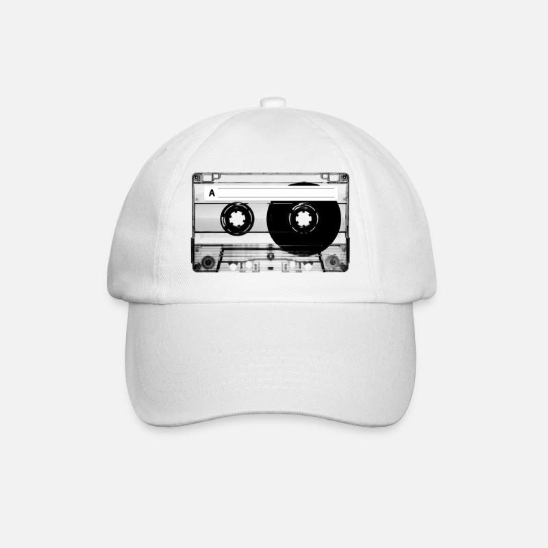 k7 - Baseballkappe - Weiß/Weiß