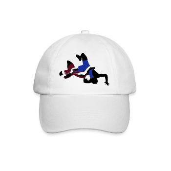 Ringer, Ringen - Baseballkappe - Weiß/Weiß - Vorne