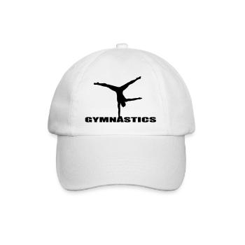 Gymnastics - Baseballkappe - Weiß/Weiß - Vorne