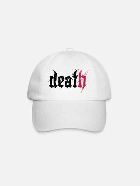 dead - Casquette classique - blanc/blanc