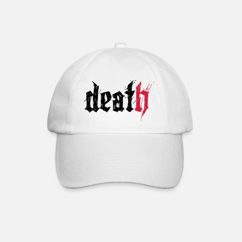 dead - Casquette classique - blanc/blanc