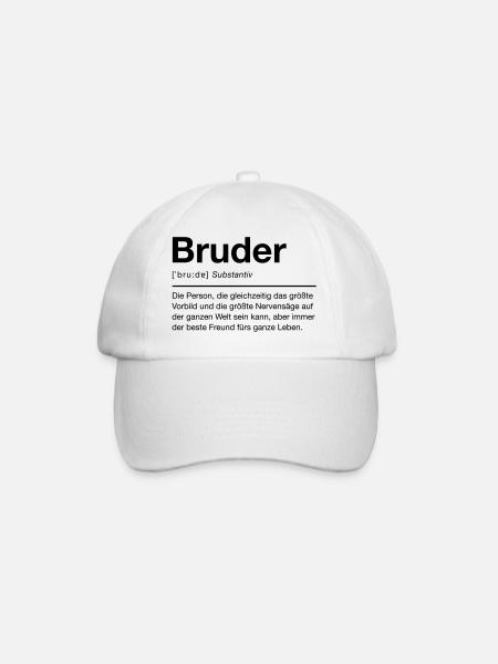 Bruder - Baseballkappe - Weiß/Weiß