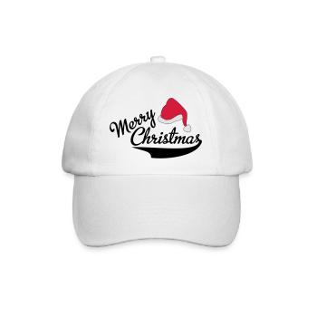 Jour de Noël - Casquette classique - blanc/blanc - Devant