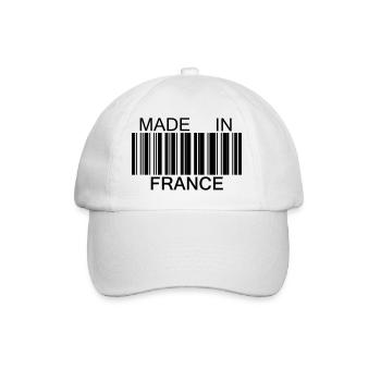 Made in France - Baseballkappe - Weiß/Weiß - Vorne