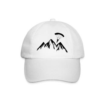 Parapente sports extrêmes parapente - Casquette classique - blanc/blanc - Devant