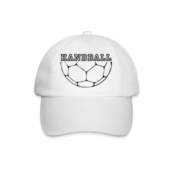 handball - Casquette classique - blanc/blanc - Devant