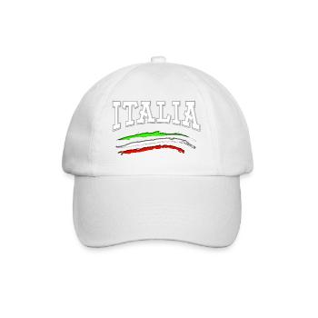 italie_blanc - Casquette classique - blanc/blanc - Devant
