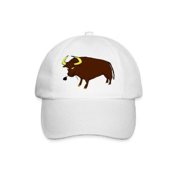 Taureau Basque - Casquette classique - blanc/blanc - Devant