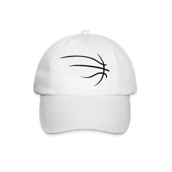 basketball - Casquette classique - blanc/blanc - Devant