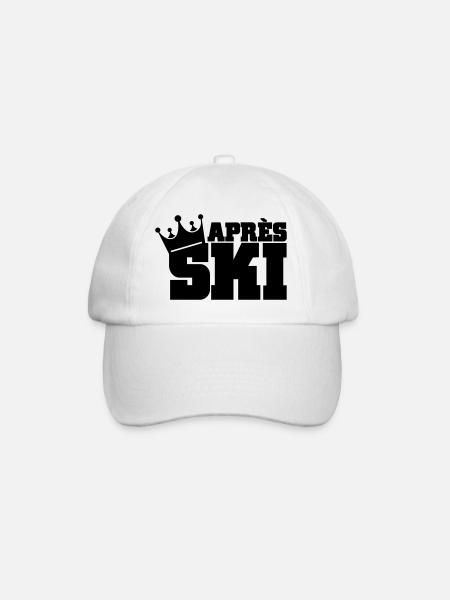 apres ski - Baseballkappe - Weiß/Weiß