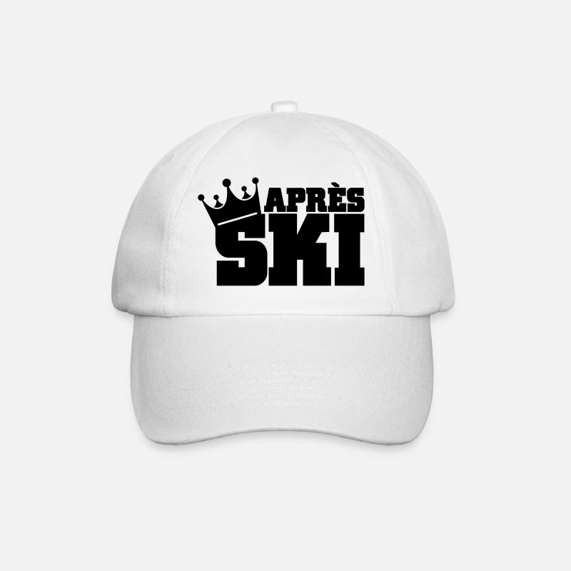 apres ski - Baseballkappe - Weiß/Weiß