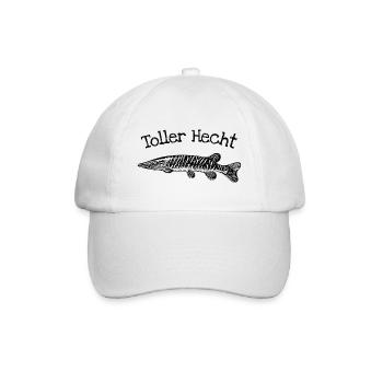 Toller Hecht - Baseballkappe - Weiß/Weiß - Vorne