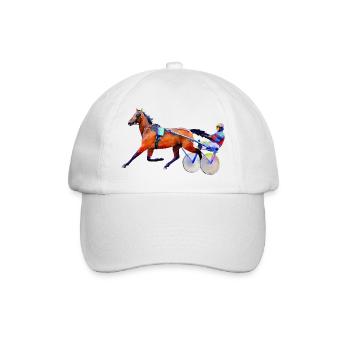 trotteur - Casquette classique - blanc/blanc - Devant