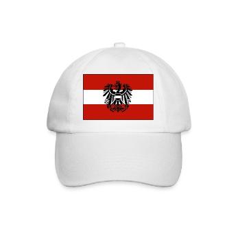 Austria Mask - Baseball Cap - white/white - Front