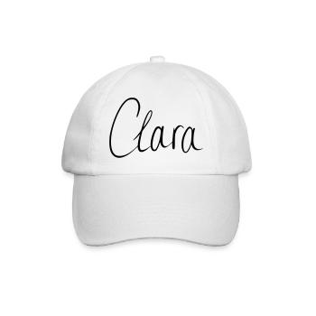 Clara - Casquette classique - blanc/blanc - Devant