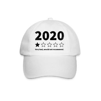 Cadeau de pandémie Corona - Casquette classique - blanc/blanc - Devant