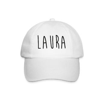Laura - Baseballkappe - Weiß/Weiß - Vorne