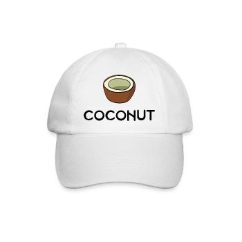 coconut - Baseball Cap - white/white - Front