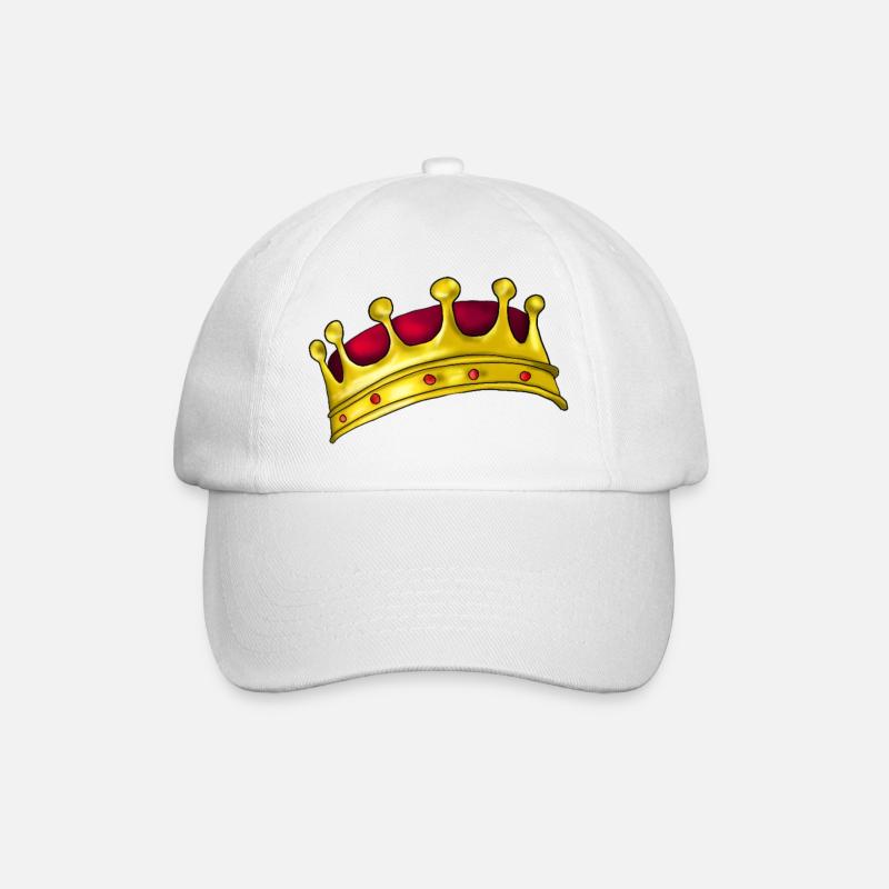 Couronne - Casquette classique - blanc/blanc