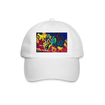 motocross - Baseball Cap - white/white - Front