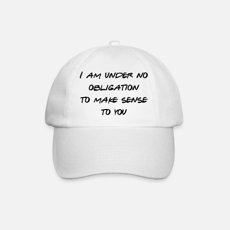 obligation - Casquette classique - blanc/blanc